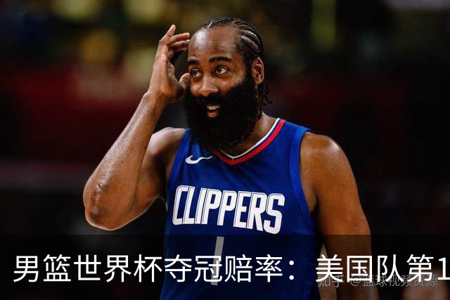 男篮世界杯夺冠赔率：美国队第1 欧美包揽8强